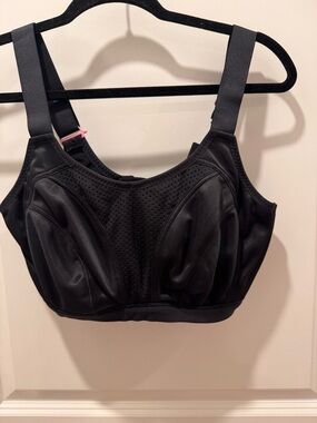 Curvy Kate BLACK Everymove High Impact Sports Bra US 34I Microfresh Convert NWT!